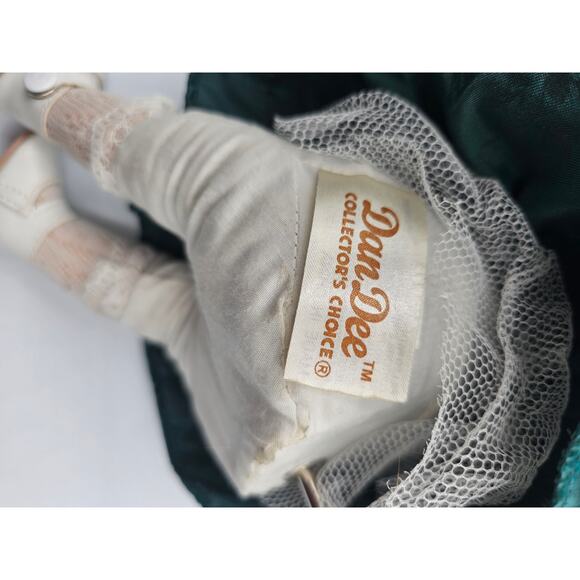 Vintage DanDee Musical Wind Up Doll Porcelain 14" Creepy Scary Moving Animated - Picture 4 of 5